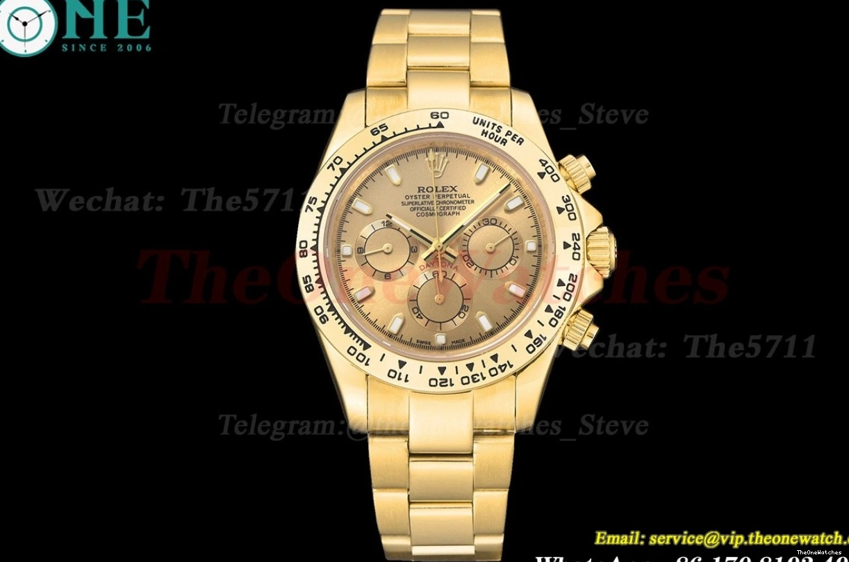 Dial 40mm GDF Gold A3836 YG Daytona YG 0513
